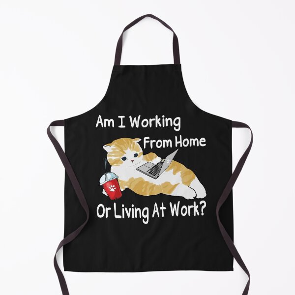 Item preview, Am I Working From Home Or Living At Work Funny Retro Vintage designed and sold by Lazza-Tracks.