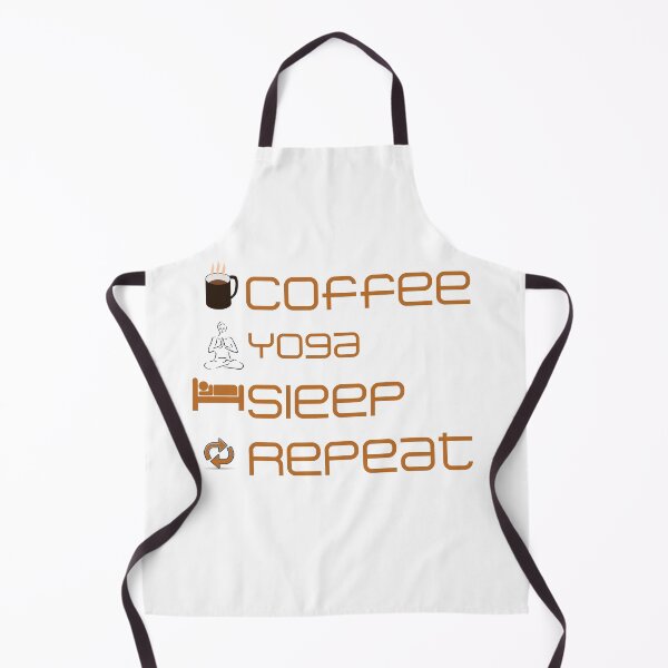 Item preview, Coffee Yoga Sleep Repeat designed and sold by graycoast.