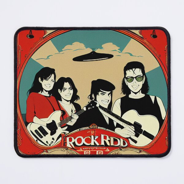 Item preview, Vintage 80s Rock and Roll Album Cover designed and sold by BAYFAIRE.