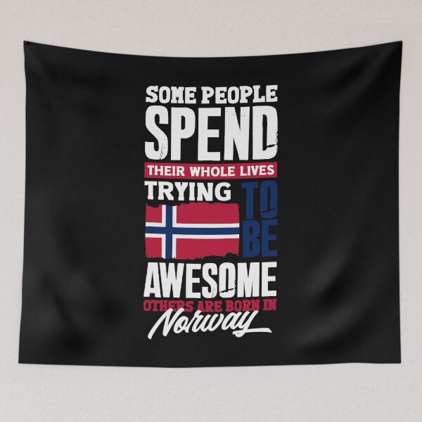 Item preview, Norway Norwegian Norway Flag Funny Quote designed and sold by ShopTheStyle.