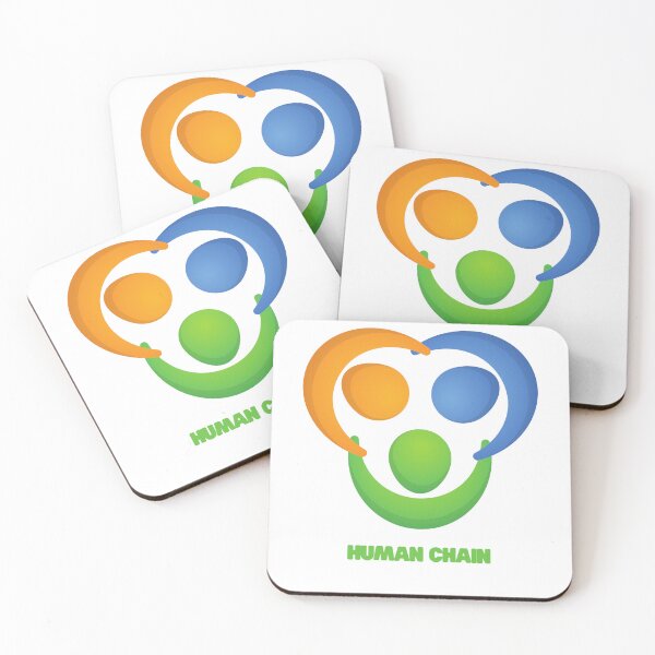 Item preview,  Human chain -Colorful human icons- T shirts designed and sold by ZoesAttic.