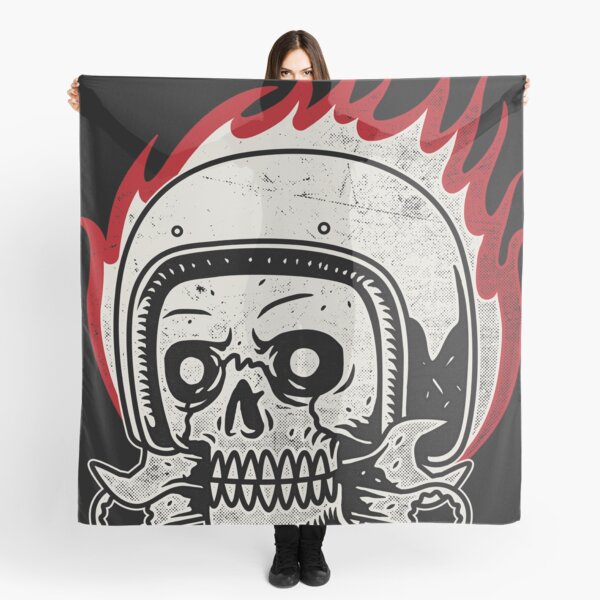 Item preview, Skull Biker designed and sold by Quilimo Studio.
