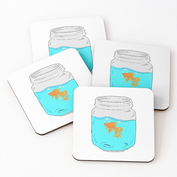 Item preview, Fish in a jar designed and sold by RobbMcC.