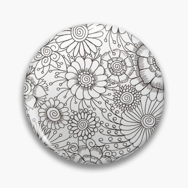 Item preview, Flat Flowers designed and sold by Zenseeta.