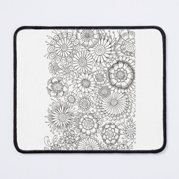 Item preview, Flat Flowers designed and sold by Zenseeta.