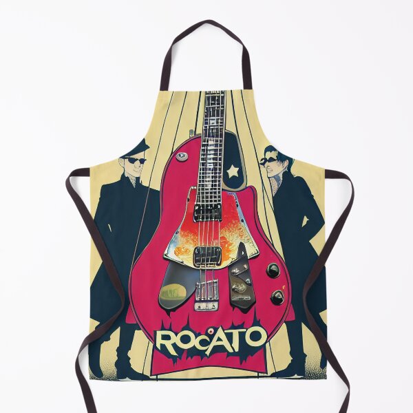 Item preview, Vintage Classic Rock and Roll Guitar Album Cover designed and sold by BAYFAIRE.