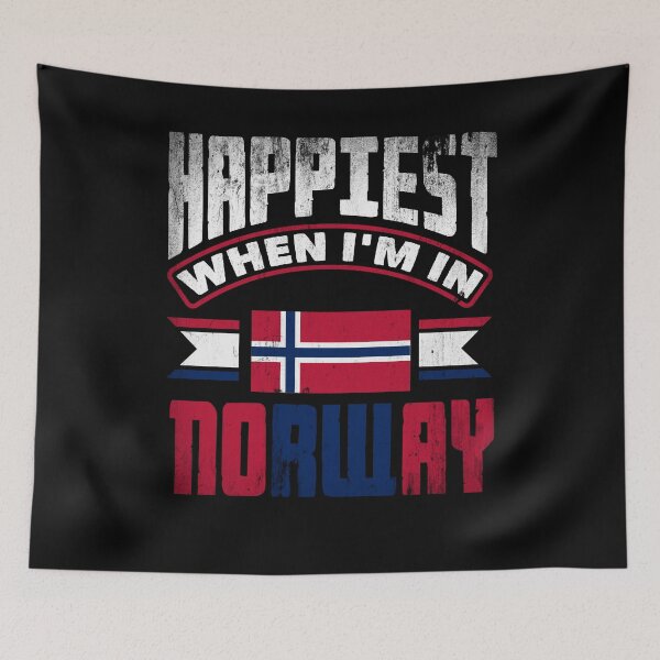 Item preview, Norway Norwegian Norway Happiest When Im In Norway designed and sold by ShopTheStyle.