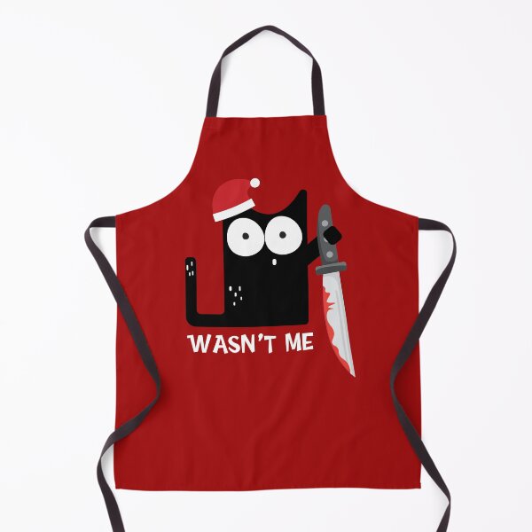 Item preview, Black Evil Cat Saying Funny Christmas designed and sold by Urosek.