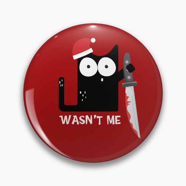 Item preview, Black Evil Cat Saying Funny Christmas  designed and sold by Urosek.