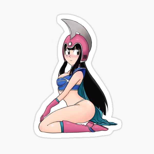 Sexy ChiChi in kid ChiChi outfit Sticker. 