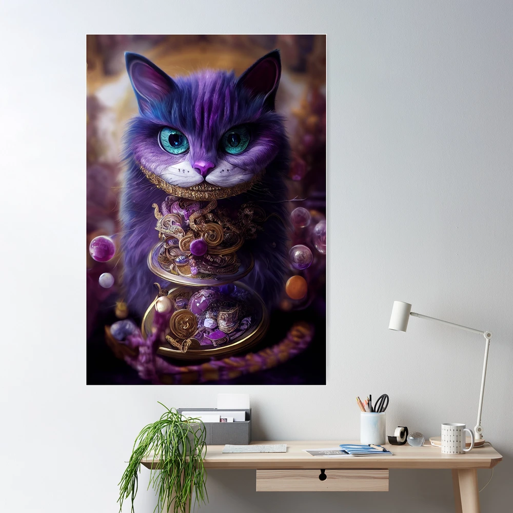 Alice In Wonderland Cheshire - 5D Diamond Painting