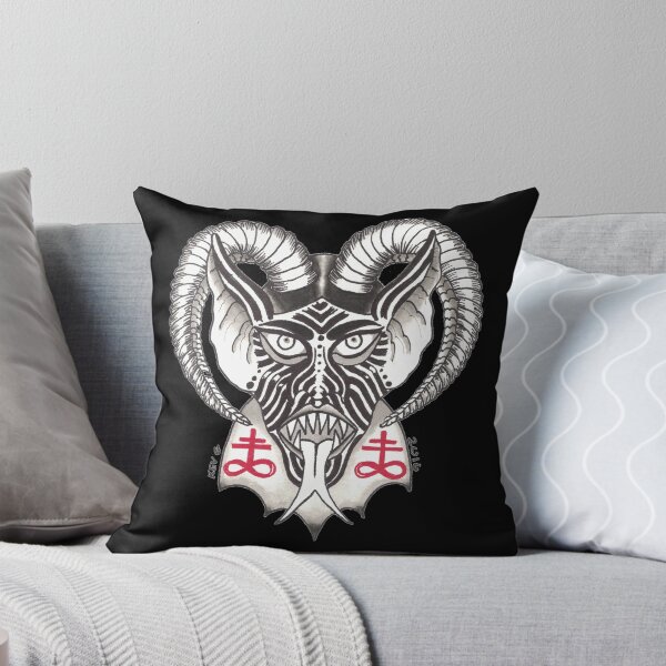 Item preview, DEVIL HORNS WHT - Art By Kev G designed and sold by ArtByKevG.