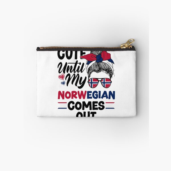 Item preview, Norway Norwegian Cute Until My Norwegian Comes Out Funny designed and sold by ShopTheStyle.