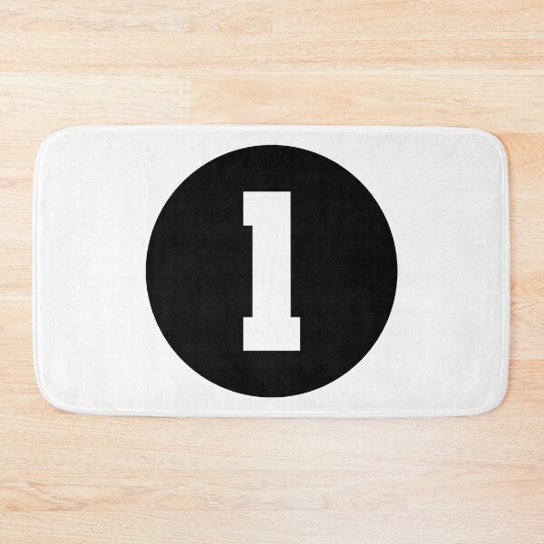 Item preview, Number One - 1 designed and sold by SPAZE-Typo.