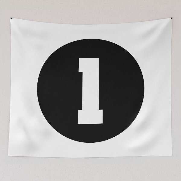 Item preview, Number One - 1 designed and sold by SPAZE-Typo.
