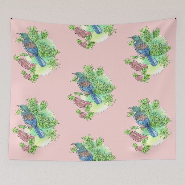 Item preview, Tui Bird - Pink designed and sold by YuNikDraw.