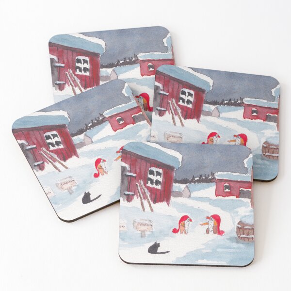 Item preview, Scandinavian Christmas Card Design #4 designed and sold by BazzitoGrunt.