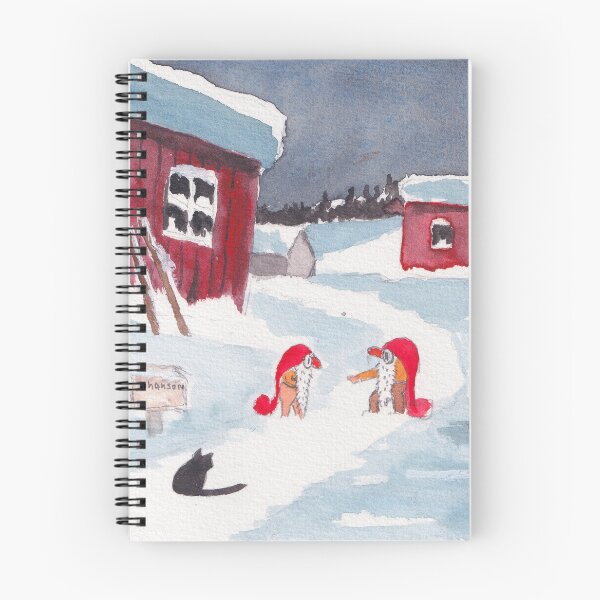 Item preview, Scandinavian Christmas Card Design #4 designed and sold by BazzitoGrunt.