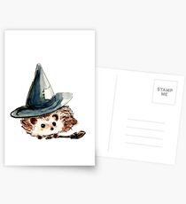 Igel Hexe Postkarten