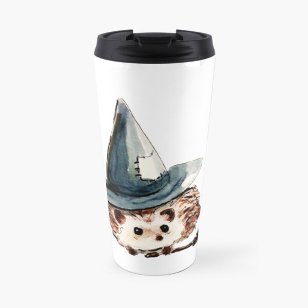 Hedgehog Witch Travel Mug