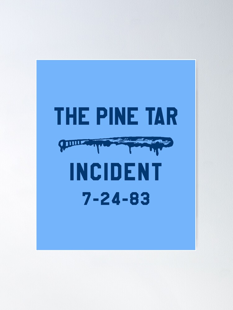 Officially Licensed George Brett - Pine Tar Incident | Poster