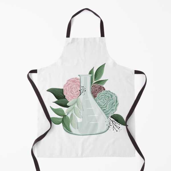 Item preview, Floral Erlenmeyer Flask designed and sold by Lindsey Seymour.