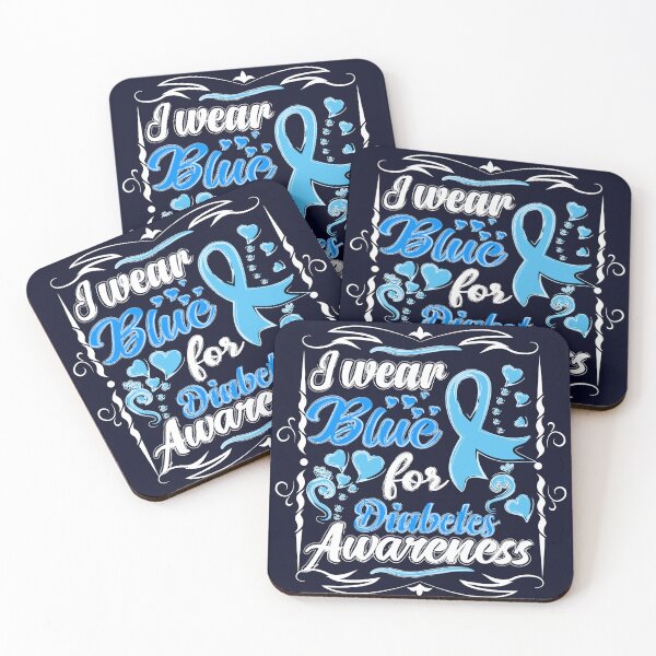 Item preview, I Wear Blue For Cure Diabetes Awareness designed and sold by IllustrT.