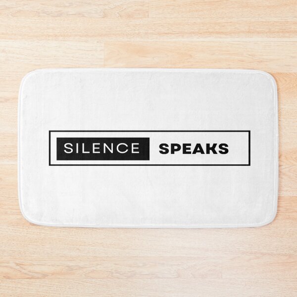 Item preview, Silence speaks designed and sold by Ioana1.