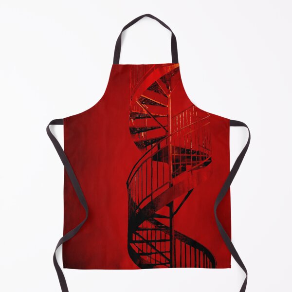 Item preview, Montreal Architecture Staircase - Cherry Twist designed and sold by thelonelypixel.