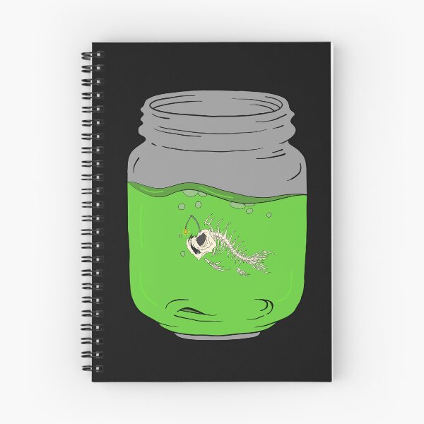 Item preview, Fish skeleton in a jar designed and sold by RobbMcC.