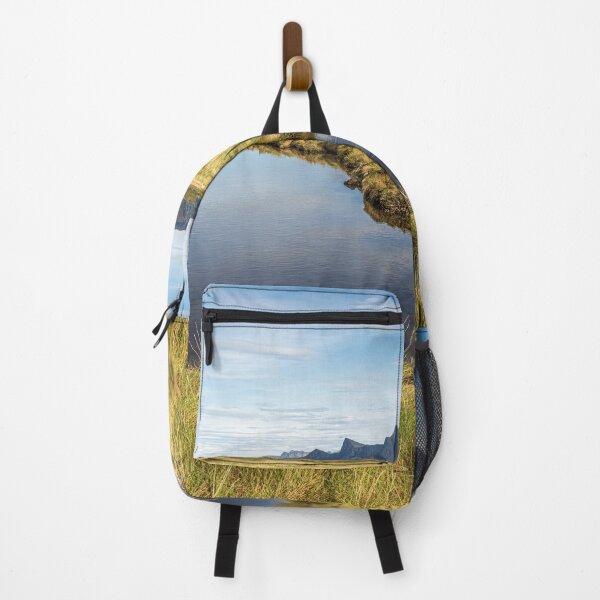 Item preview, Riverbend Reflections Near Ytresand Lofotoen Norway designed and sold by PhotoArt by Joan Carroll.