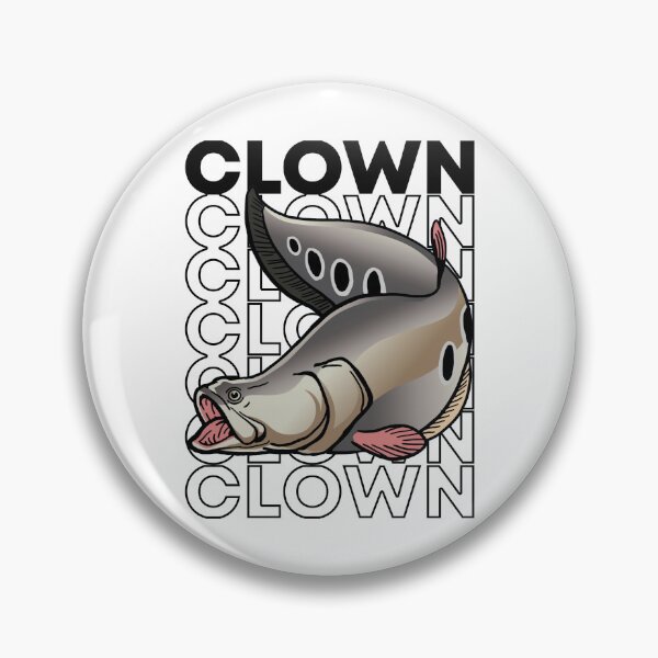Artikelvorschau, Clownmesserfisch Monsterfisch im 80er-Jahre-Stil entworfen und verkauft von JRRTs.
