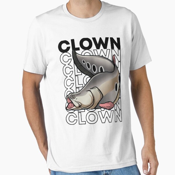 Artikel-Vorschau von Clownmesserfisch Monsterfisch im 80er-Jahre-Stil, designt und verkauft von JRRTs.