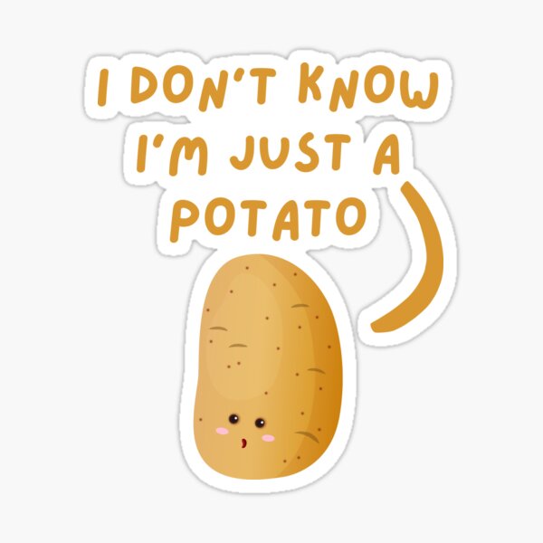 sad potato 🥔 on Instagram: emotional support pocket sad potato just wants  to be there for you when everything is too much and you need something to  squish. potato is waiting and