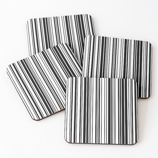 Item preview, Kimberly barcode pattern designed and sold by coverinlove.