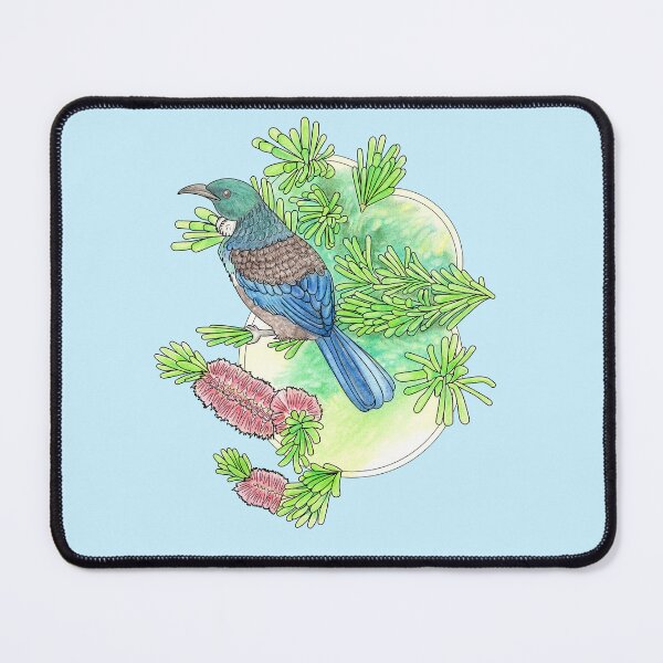 Item preview, Tui Bird - Blue designed and sold by YuNikDraw.