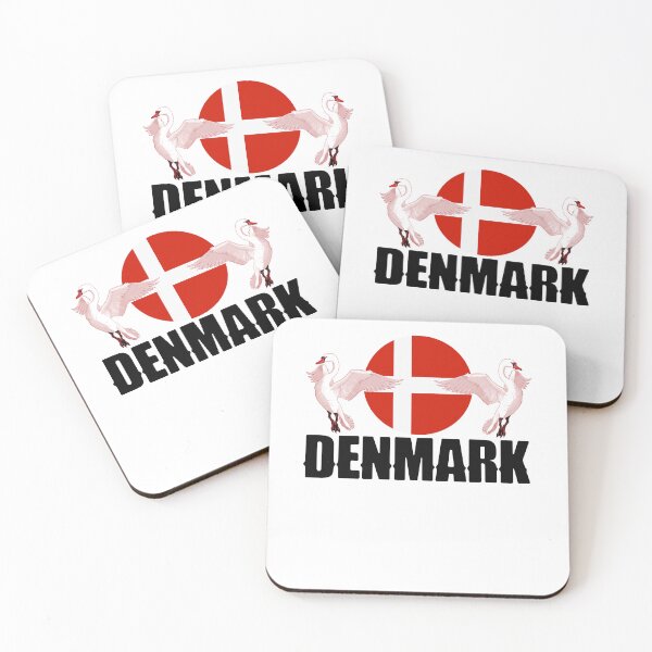 Item preview, Denmark Danish Denmark Flag National Animal Silhouette designed and sold by ShopTheStyle.