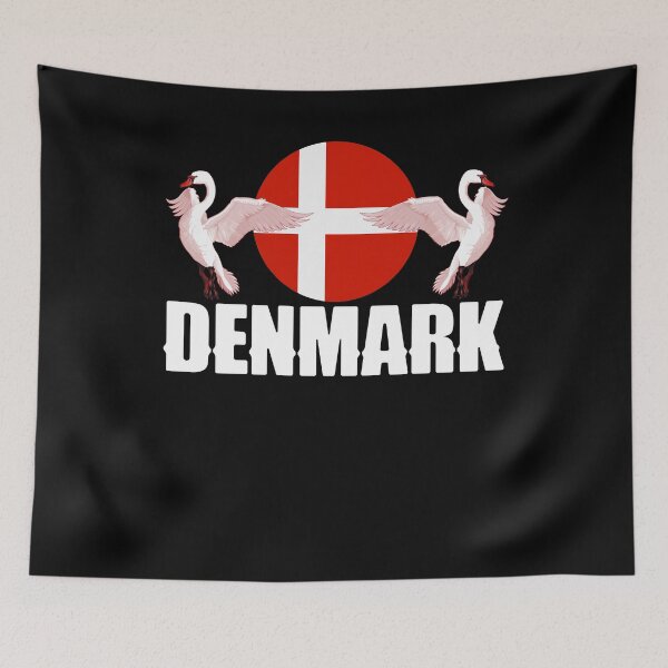 Item preview, Denmark Danish Denmark Flag National Animal Silhouette designed and sold by ShopTheStyle.