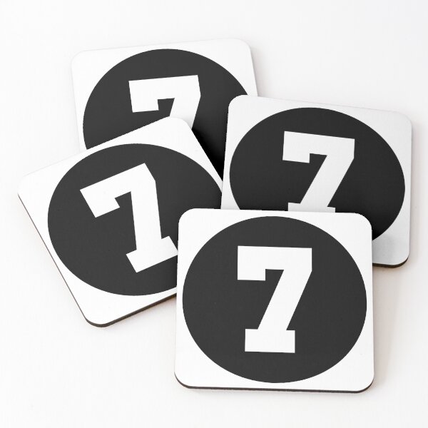 Artikelvorschau, Nummer sieben - 7 entworfen und verkauft von SPAZE-Typo.