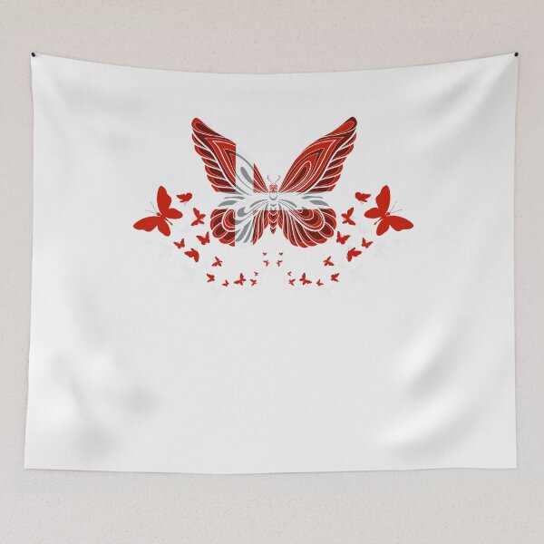 Item preview, Denmark Danish Denmark Flag Butterflies designed and sold by ShopTheStyle.