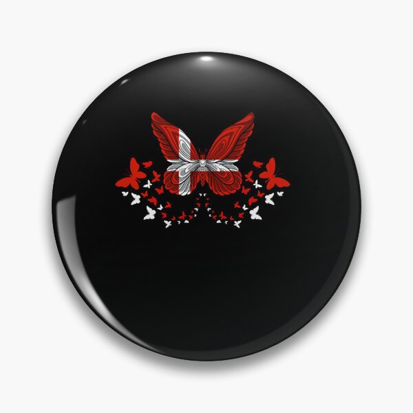 Item preview, Denmark Danish Denmark Flag Butterflies designed and sold by ShopTheStyle.