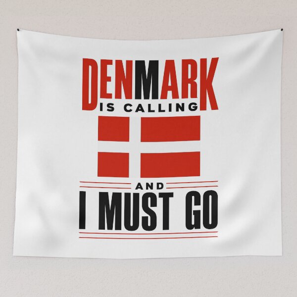Item preview, Denmark Danish Denmark Flag Denmark Is Calling Funny designed and sold by ShopTheStyle.