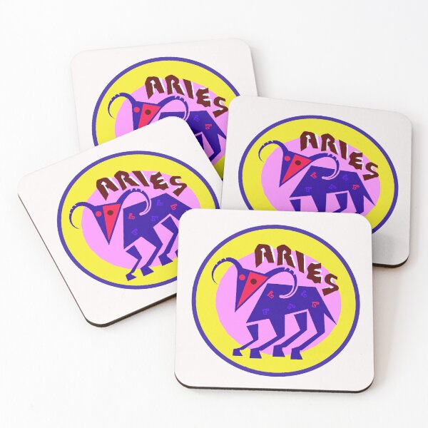 Item preview, Aries Zodiac Cartoon Sign designed and sold by ArtGraffita.
