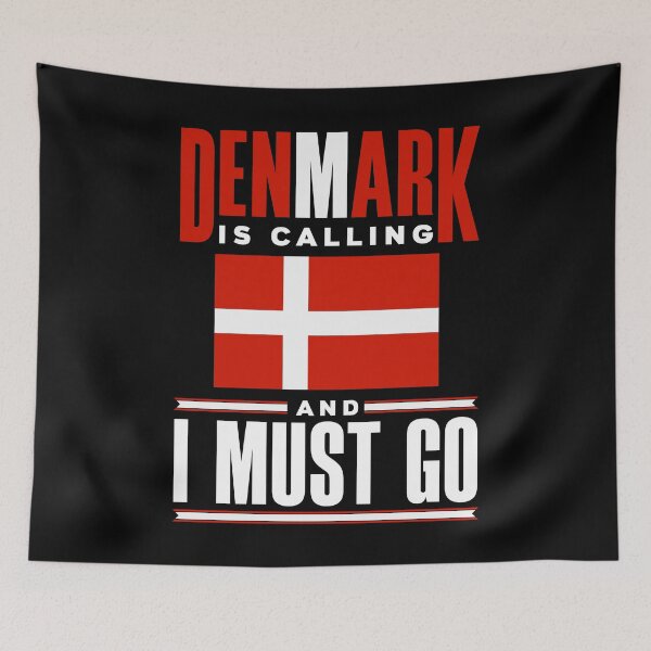 Item preview, Denmark Danish Denmark Flag Denmark Is Calling Funny designed and sold by ShopTheStyle.