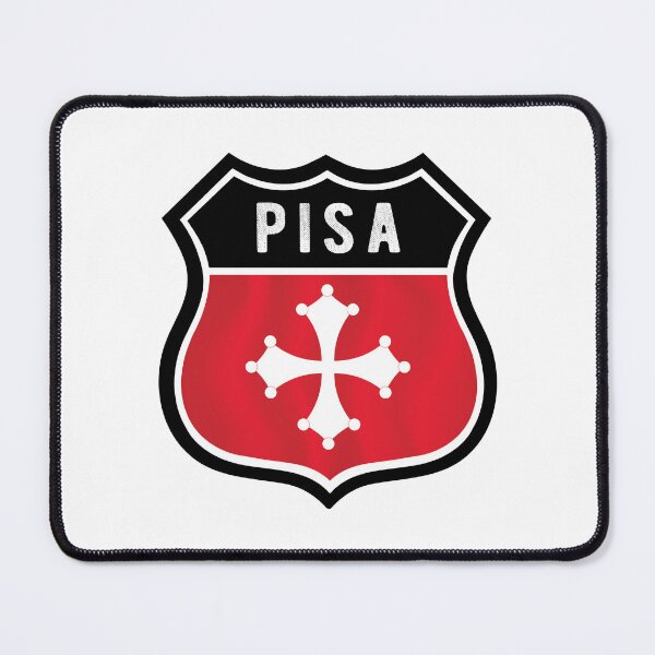 Item preview, Pisa Italy Shield Flag designed and sold by RahallusNtx.
