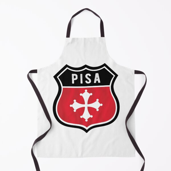 Item preview, Pisa Italy Shield Flag designed and sold by RahallusNtx.