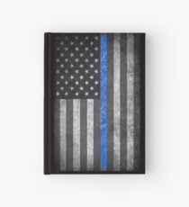 Cuaderno de tapa dura Thin Blue Line