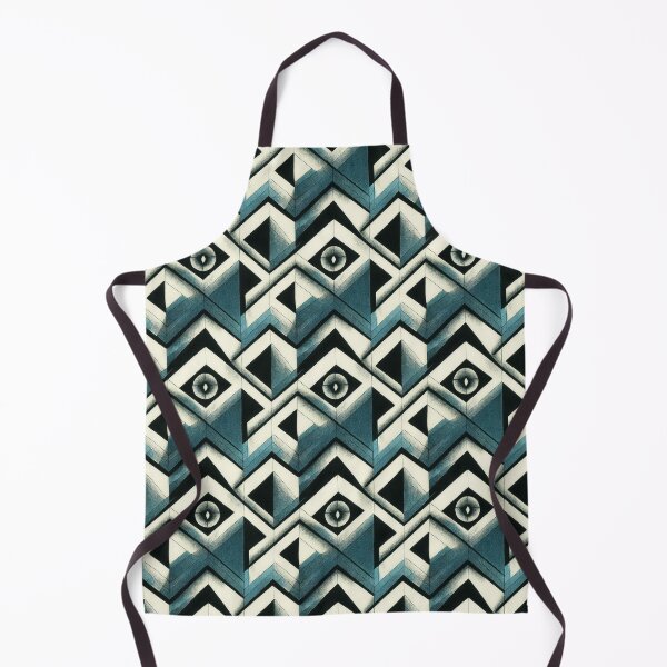 Item preview, Abstract Cubistic Teal Pattern designed and sold by GrimCutie.
