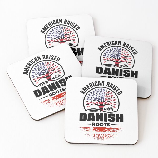 Item preview, American Raised With danish Roots Denmark Danish Flag designed and sold by ShopTheStyle.