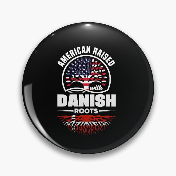 Item preview, American Raised With danish Roots Denmark Danish Flag designed and sold by ShopTheStyle.